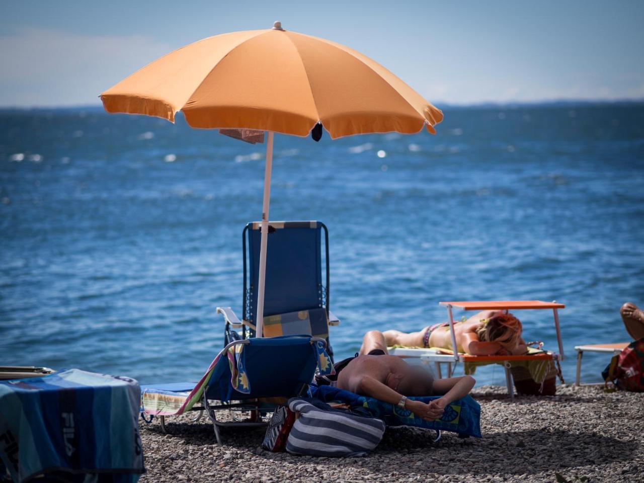 Camping Promontorio Toscolano Maderno Dış mekan fotoğraf